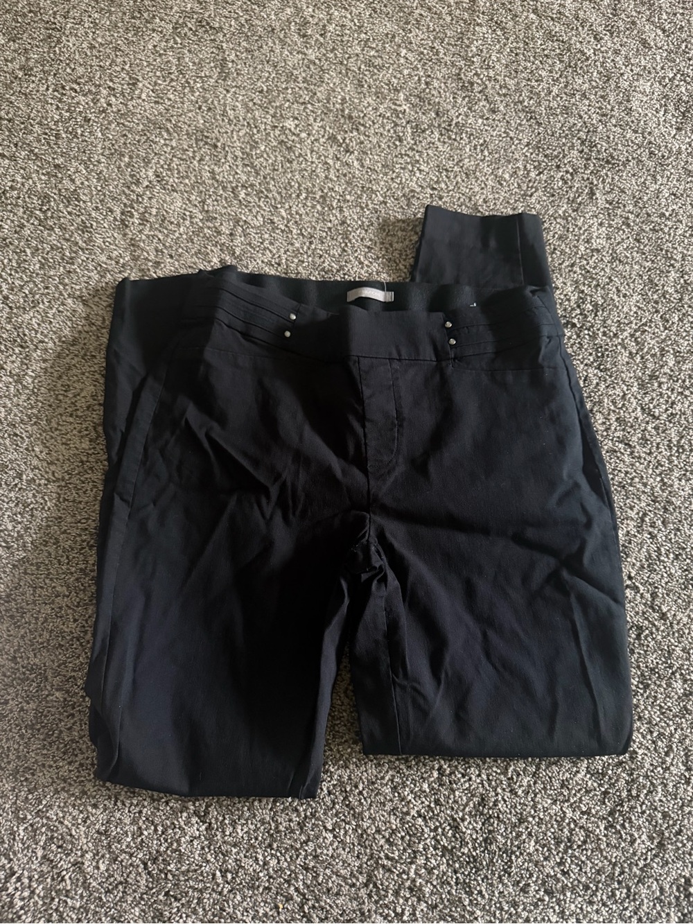 Maurices Black Stretch Ponte Trousers